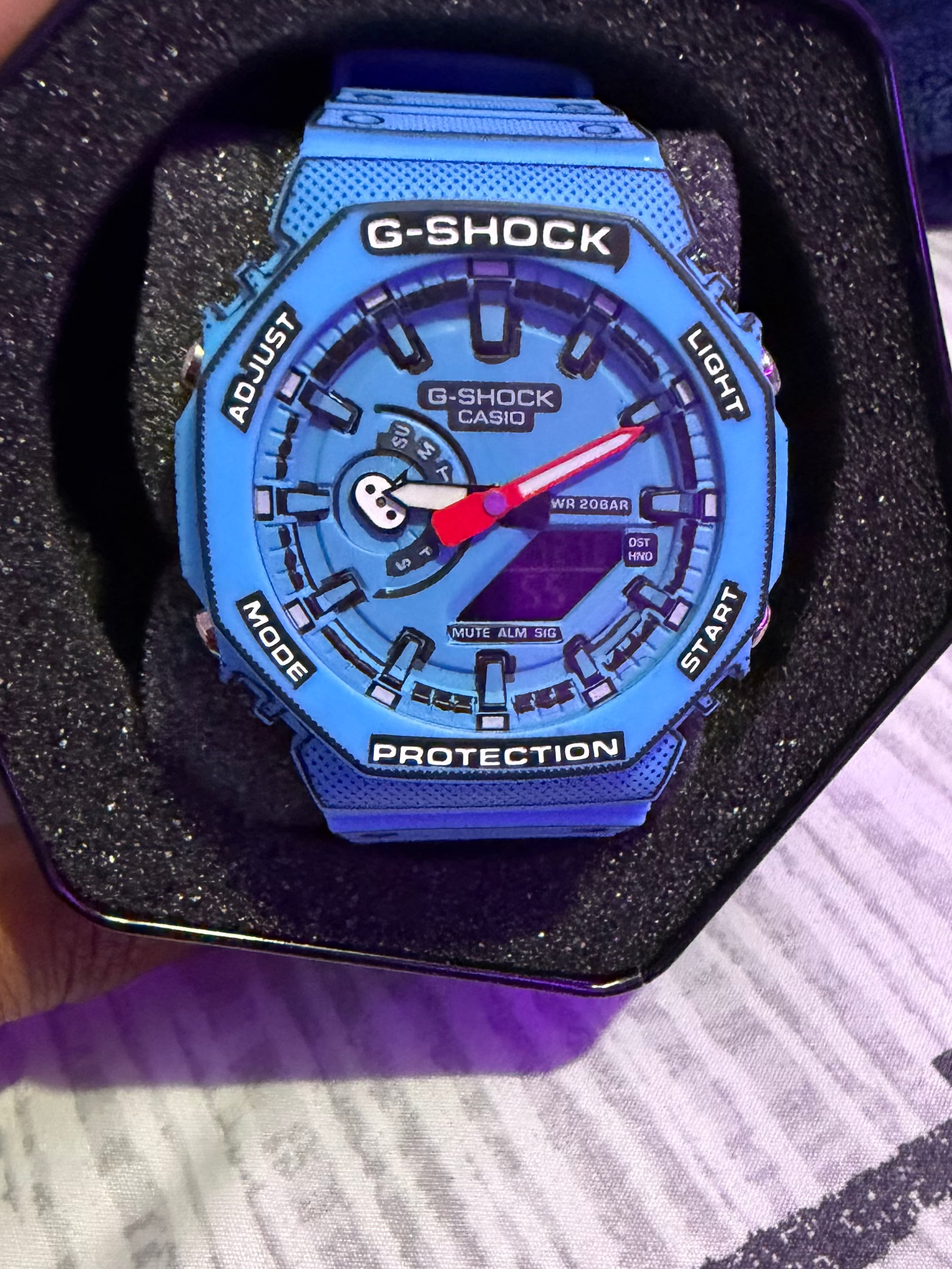 Blue G-Shock Manga Edition